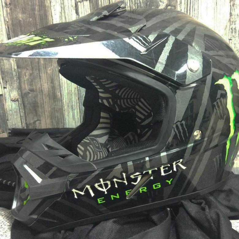 Шлем для мотокросса Monster Energy