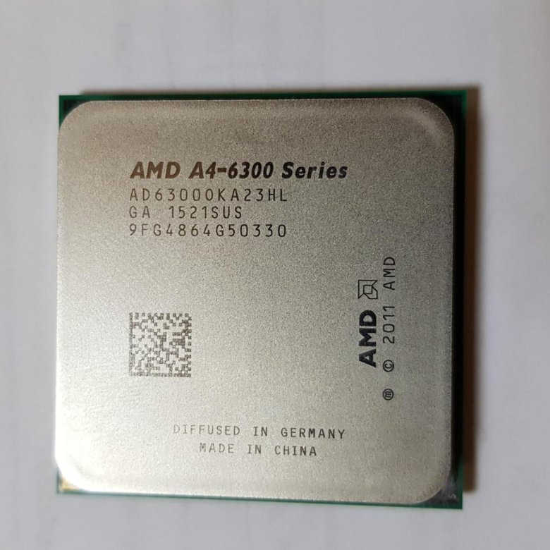 AMD a4 характеристики. Процессор AMD a4-6300, OEM.