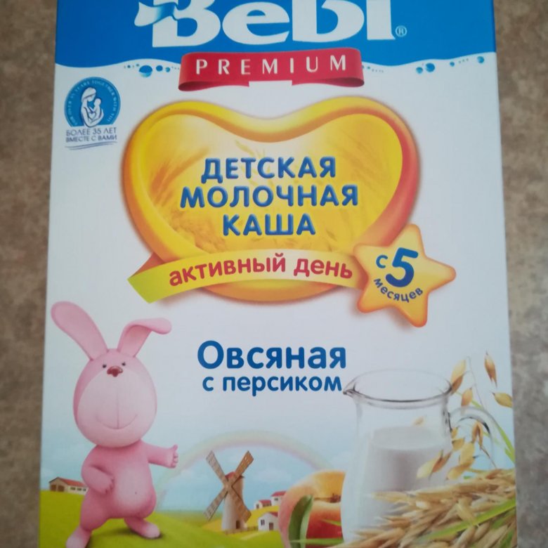 Каша bebi premium овсяная на козьем молоке