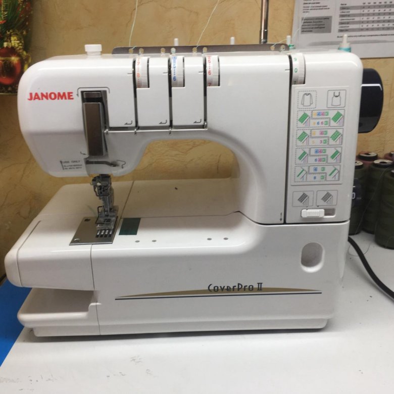 Janome cover pro ii. Плоскошовная машина б. у. Настрочка на плоскошовной машине.