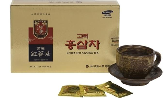 Ginseng tea korean red ginseng