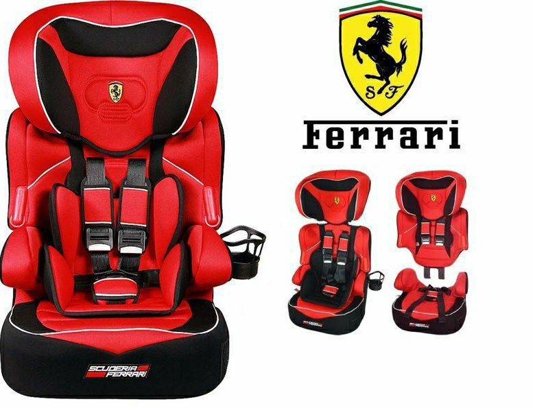 Детское кресло ferrari