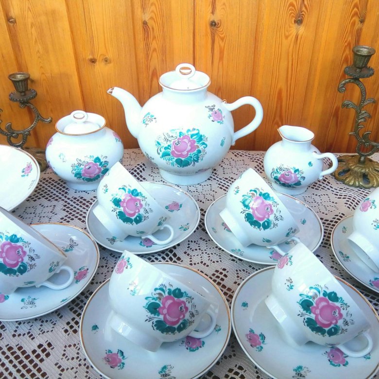 редкие чайные сервизы
