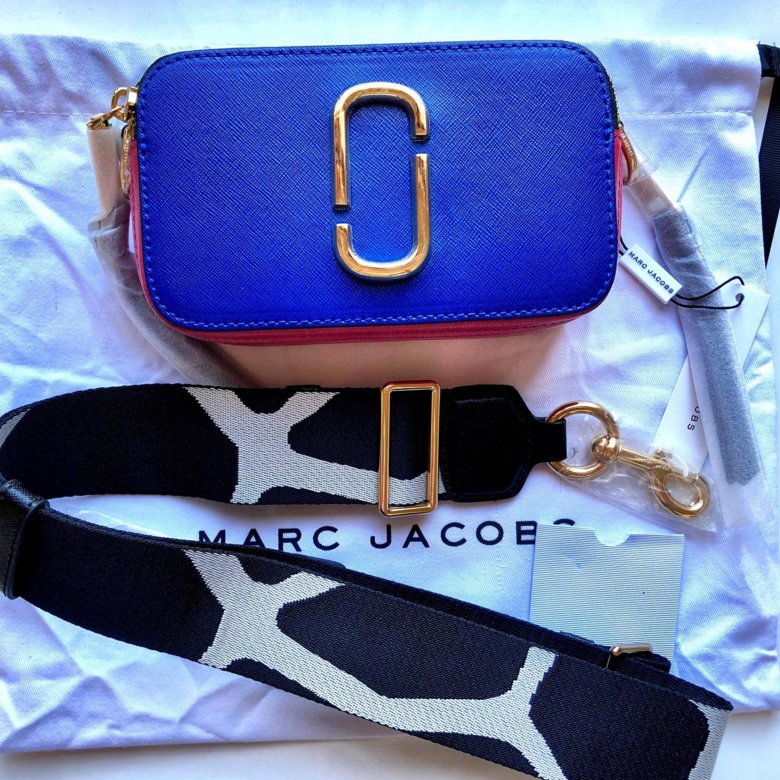 Как отличить marc jacobs оригинал. Оригинальная сумка marc jacobs синего цвета.