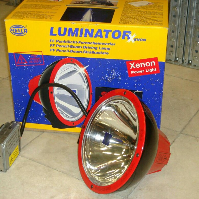 HELLA Luminator установка ксенона