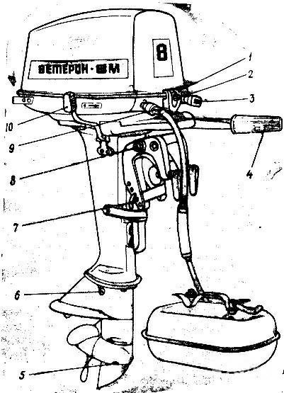 Ветерок 8 схема мотора