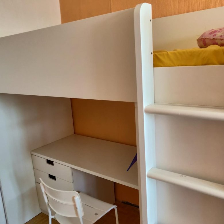 Кровать-чердак Икеа Стува – купить в Москве, цена 18 000 руб., продано ...