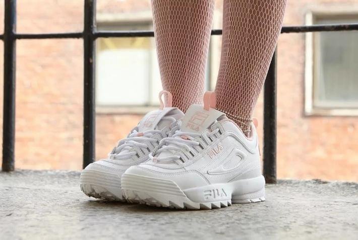 Fila Disruptor II Wedge на ноге