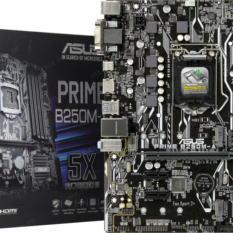 Asus prime b250m a схема