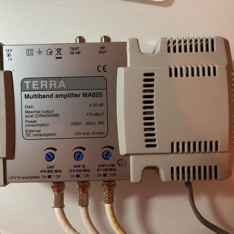 Terra multiband amplifier ma 024 схема подключения