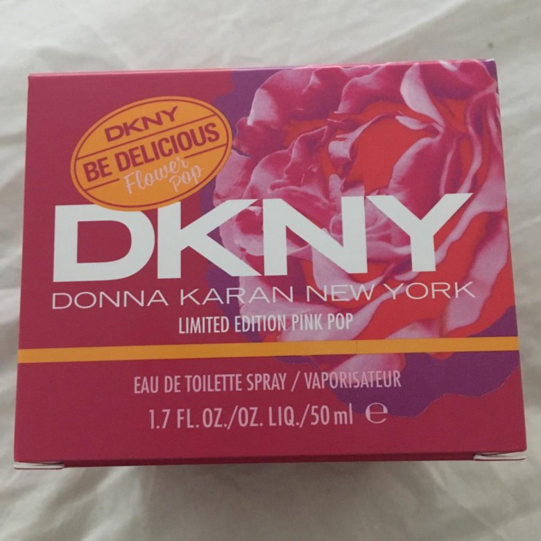 dkny be delicious flower pop blue