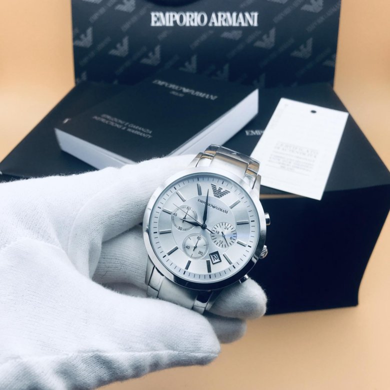 Как отличить подделку часов Armani,часы emporio armani 6990 retail dcaco v780001 bl Наручные часы Emporio Armani AR80017