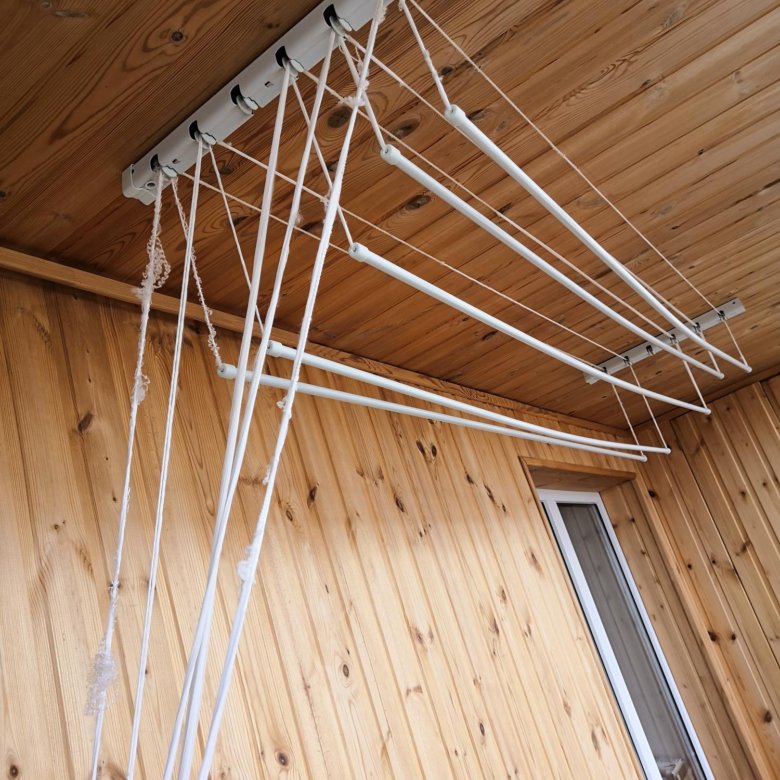 Система для сушки белья на балконе