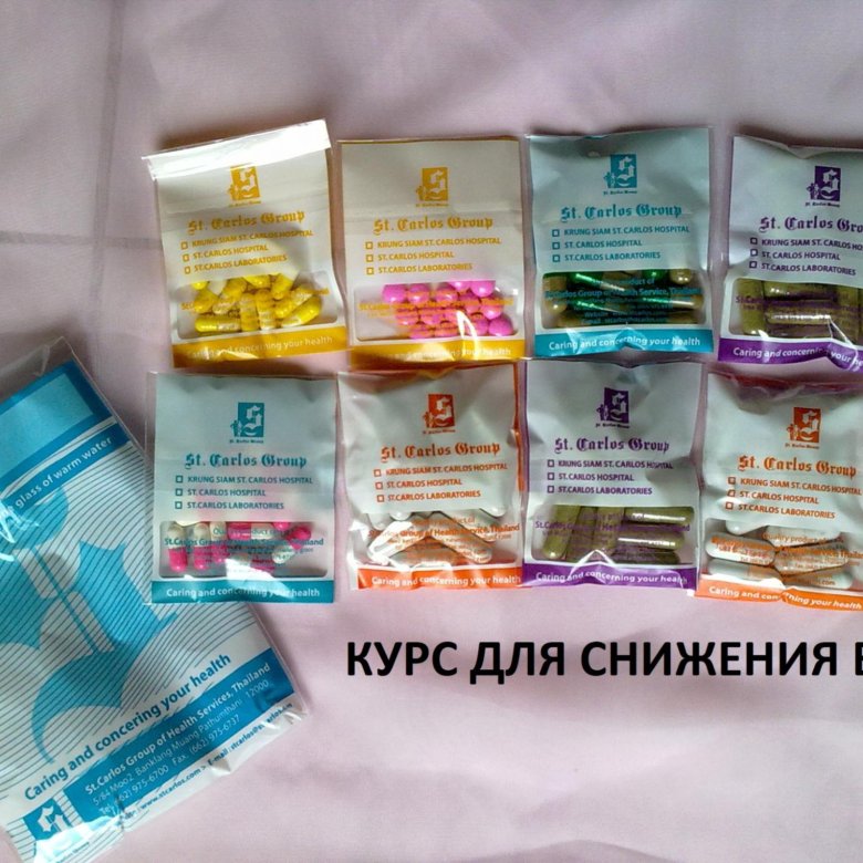 Курс Лекарств Для Похудения.