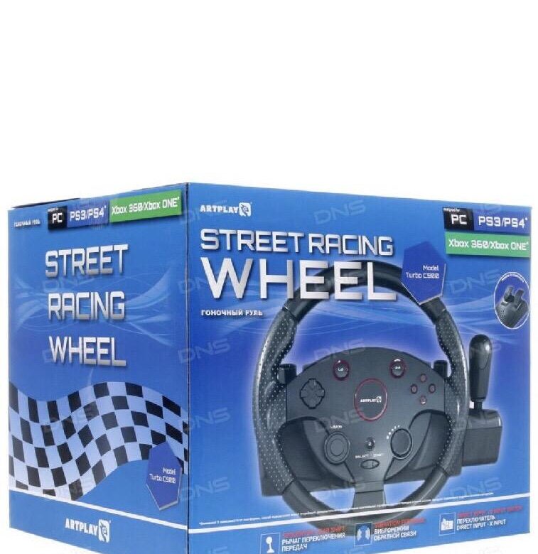 Artplays street racing wheel turbo c900. Игровой руль ARTPLAYS Turbo c900. Руль ARTPLAYS Street Racing Wheel Turbo c900 - ps4, ps3, ПК, Xbox one, Xbox 360. Аксессуар для игровой консоли ARTPLAYS руль Street Racing Wheel (Turbo c900).