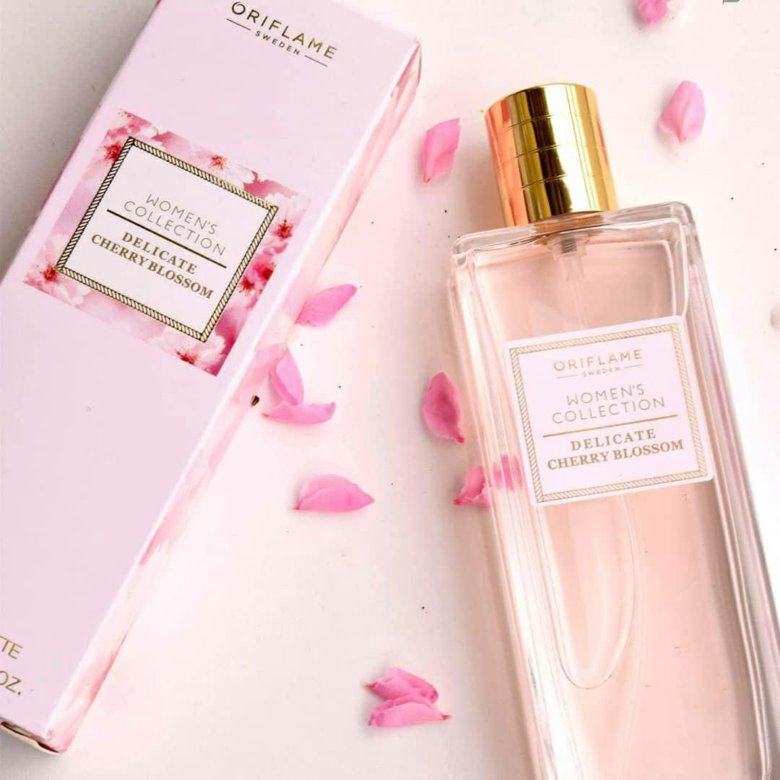 parfum oriflame delicate cherry blossom