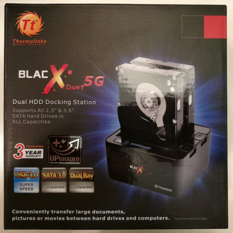 Hdd thermaltake. Thermaltake BLACX 5g USB 3.0.