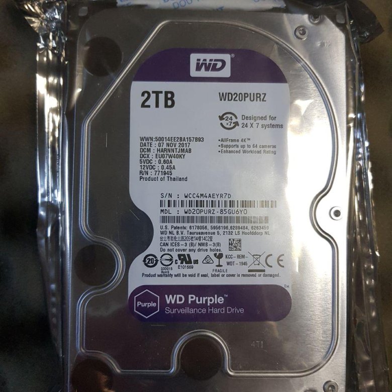 Wd purple. HDD WD Purple 2tb. Жесткий диск Western Digital WD Purple 2 TB. Жесткий диск WD Purple wd20purz. 2 ТБ жесткий диск WD Purple [wd20purz].