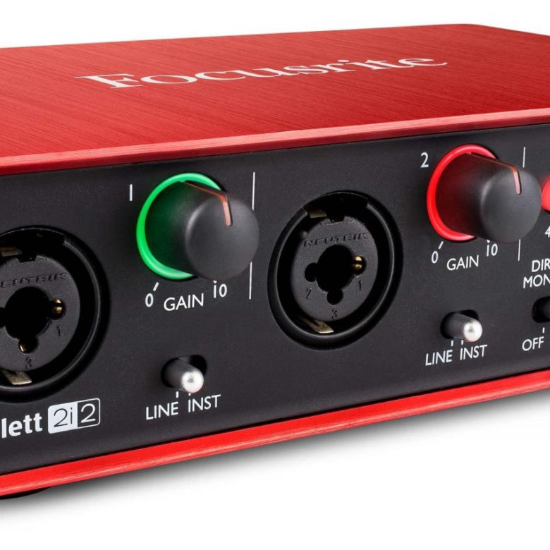 Звуковая карта focusrite scarlett 6i6