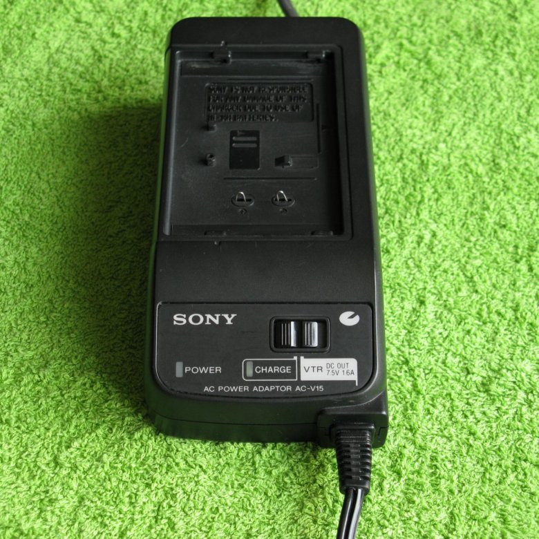 Sony AC-v315. Sony AC v16a.