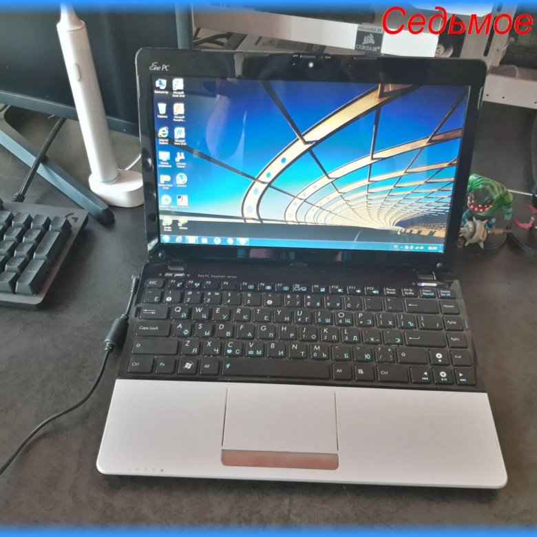 Asus eee pc 1215t не включается