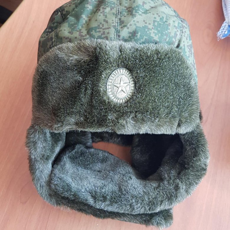 Шапка-ушанка Военная – купить в Санкт-Петербурге, цена 750 руб ...
