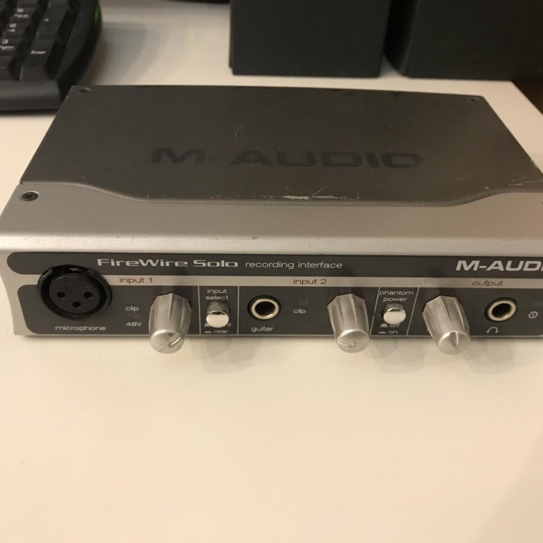 M audio solo firewire звуковая карта