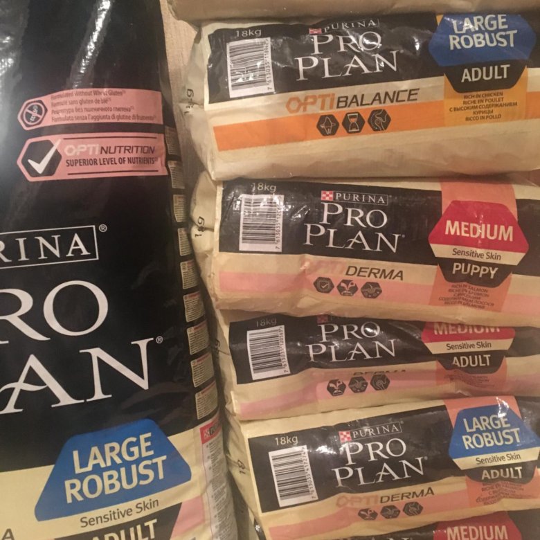 Корм для собак Purina Pro Plan 18 кг ПроПлан – купить в Москве, цена 3 ...