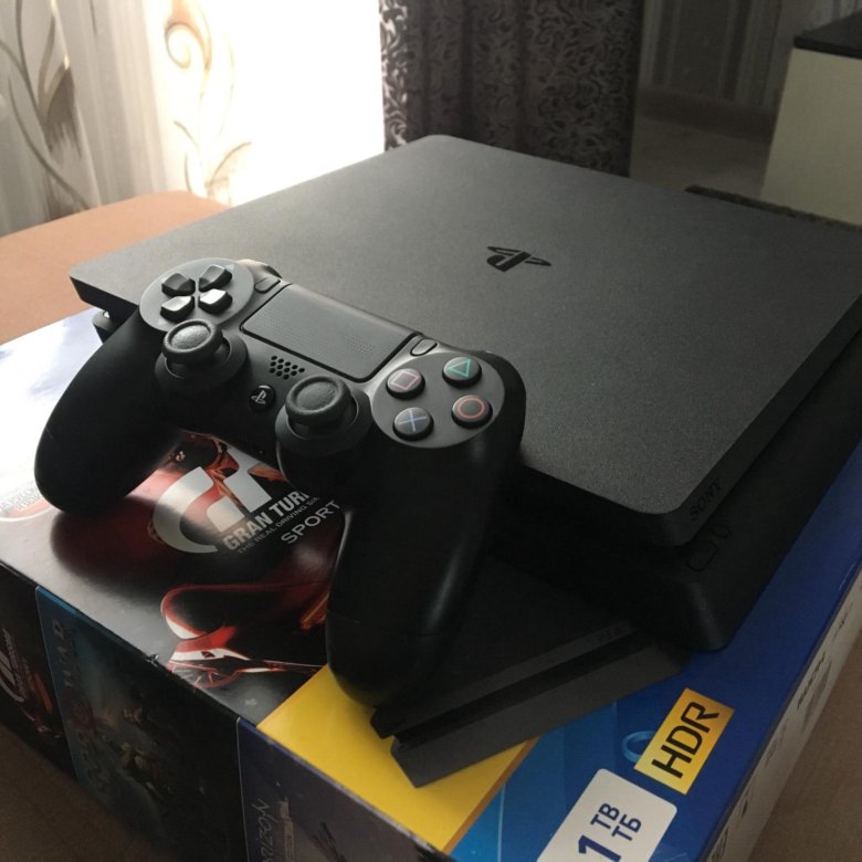 Ps4 slim 1 tb фото