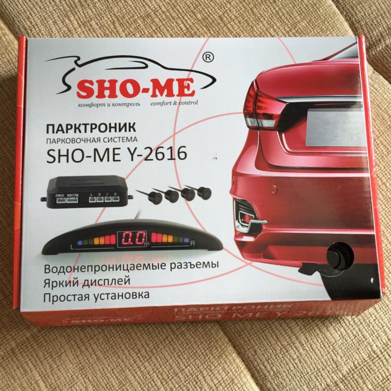 Sho me 2616. Парктроник Sho-me. Датчик Sho me.