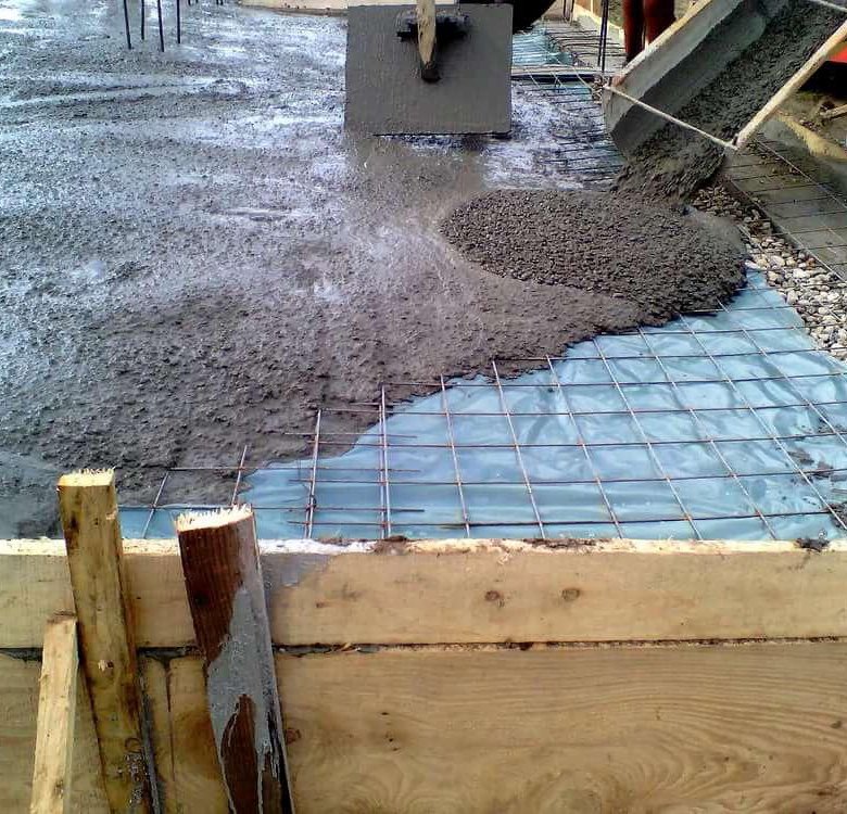 как залить бетонный фундамент