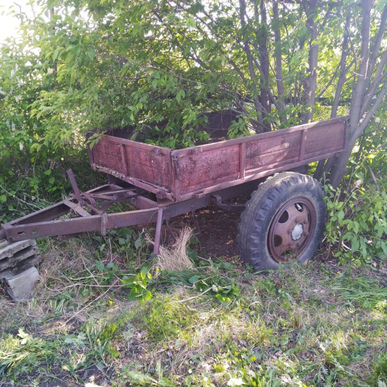 Советские прицепы для тракторов. Прицеп для трактора бу в Башкирии. Купить тракторную телегу в Шарыпово.