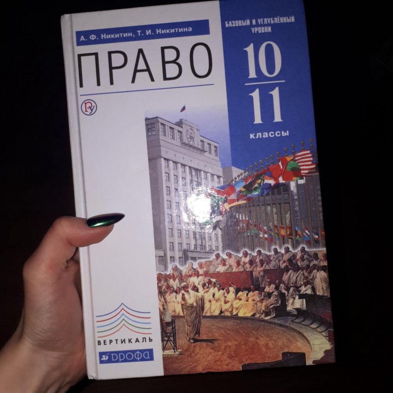 Право 10 класс. Право 10 класс Никитин Никитина. Никитин право 10-11 базовый и углублённый. Право 10 класс Никитин, Никитина гдз. Никитин Никитина право 10-11 класс 2020 оглавление.