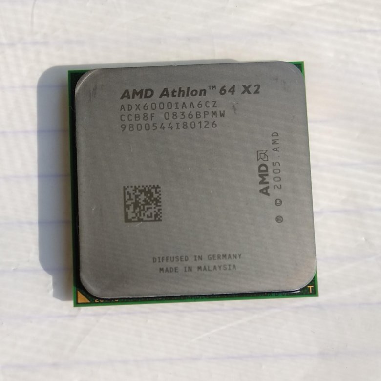 Amd athlon x2 характеристики