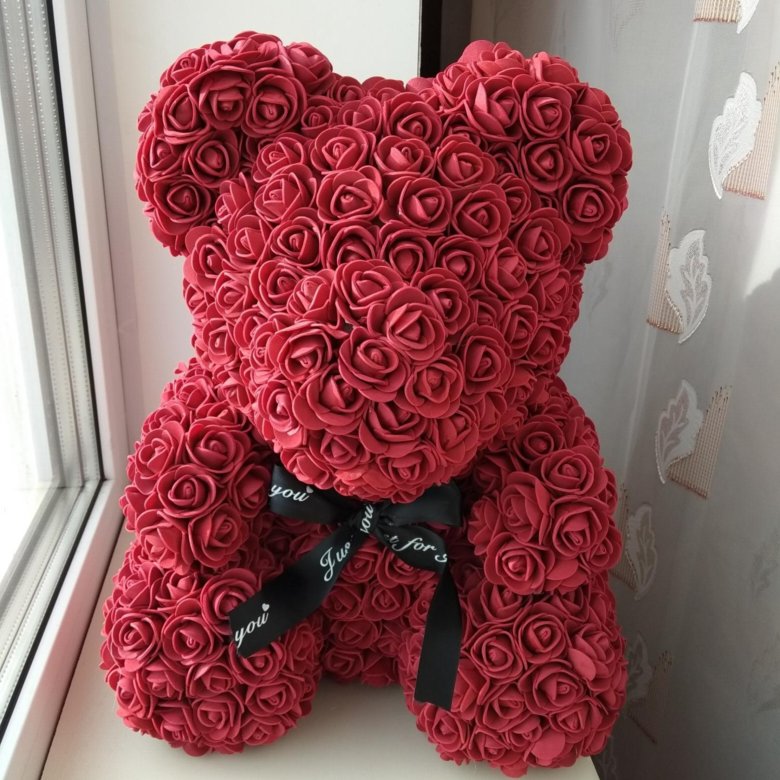 Мишка из роз купить. Медведь из розочек. Мишка из роз большой. Большой медведь из роз. Огромные мишки из роз.