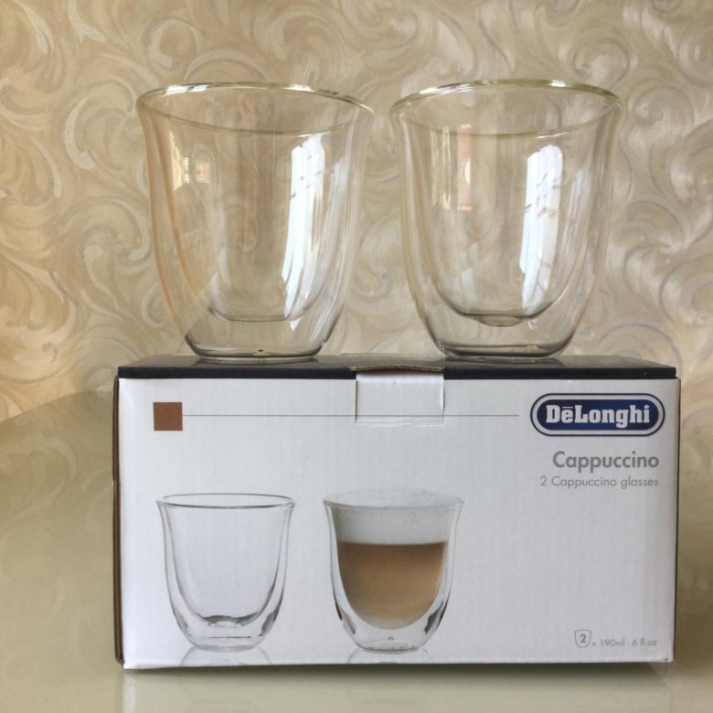 Delonghi стаканы с двойными стенками