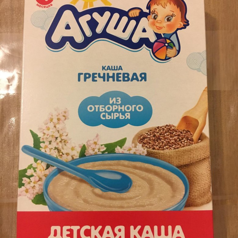 Все о кашах агуша