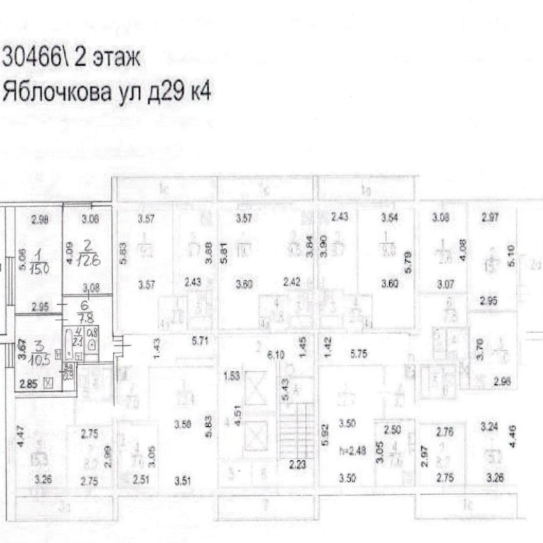Двухкомнатная квартира на яблочкова дом 28 расположение Квартира, 2 комнаты, 53 м² - купить в Москве, цена 11 200 000 руб., дата размеще