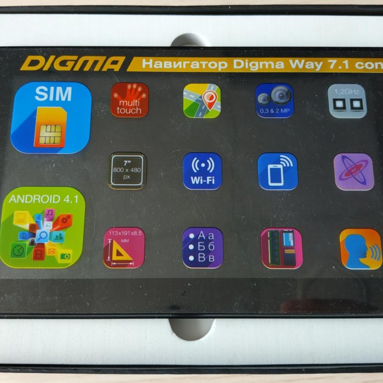 Навигатор Digma Way 7.1 connect – купить в Москве, цена 1 100 руб ...