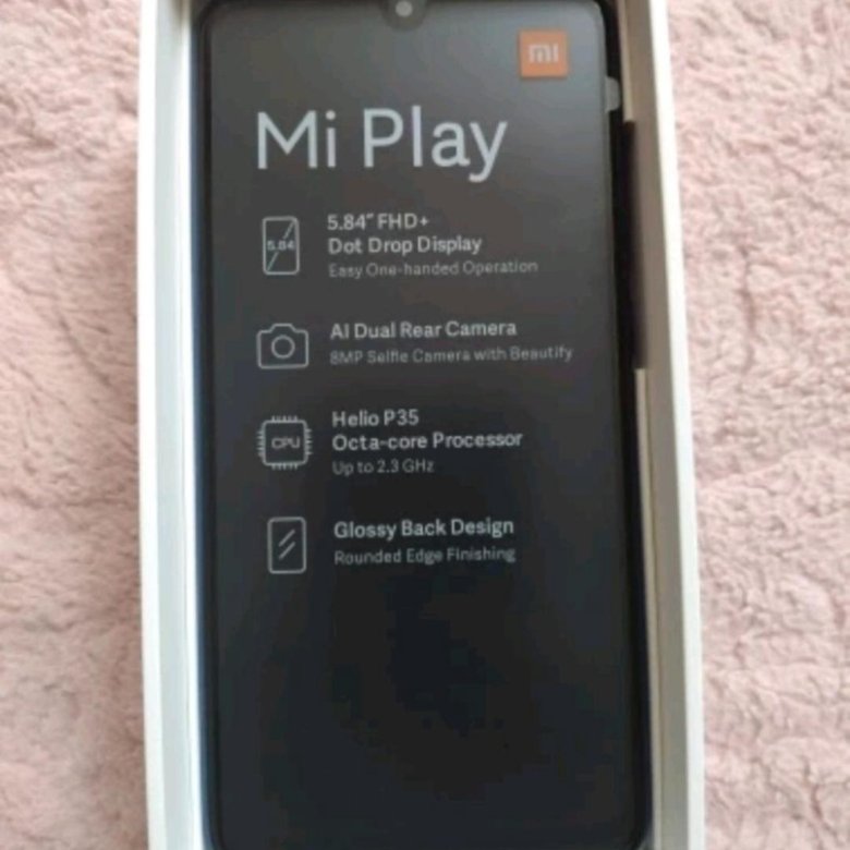 Redmi Mi Play 4 64 Характеристики