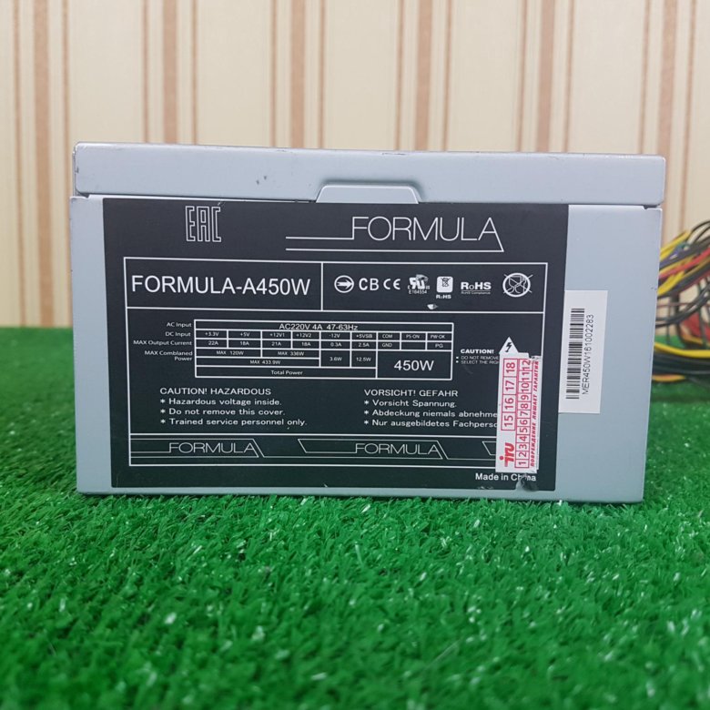 Formula a450w блок питания схема