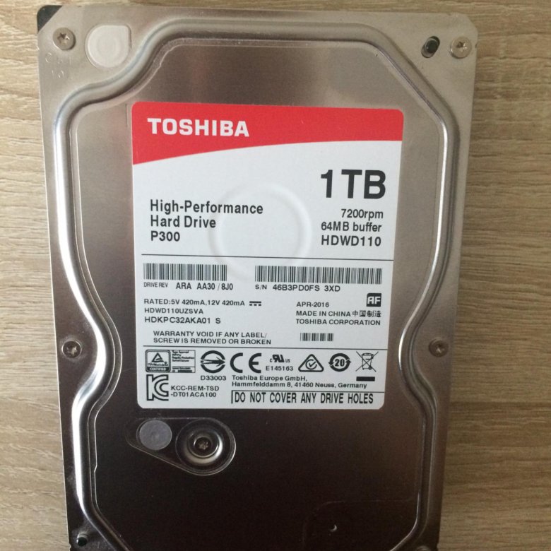 Диски 1tb