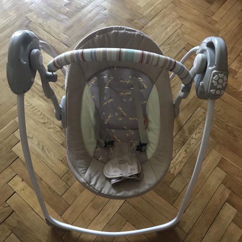 Качели шезлонг baby care