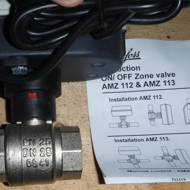 Amz 112 danfoss схема подключения