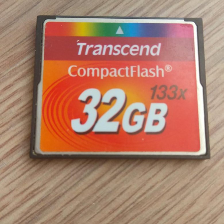 Transcend compact. Compact Flash 32 GB 133.