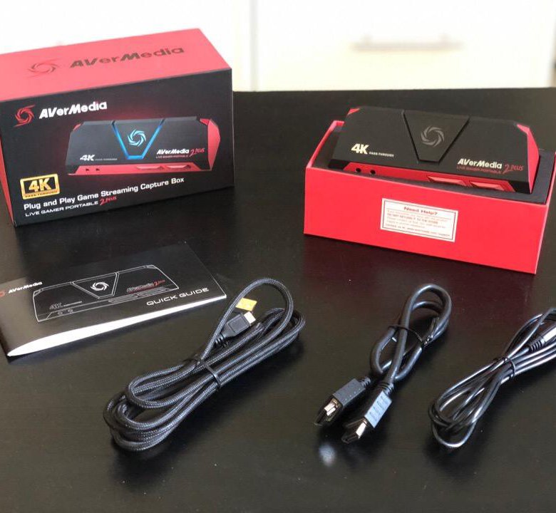 Карта захвата avermedia live gamer portable 2 plus