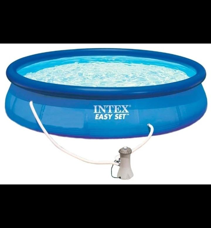 Бассейн 28106 intex, easy set 244х61см 1942л уп. Intex 28118. Надувной бассейн "изи сет" 305х76см + фильтрующий насос, intex - 28122. Бассейн 28106 intex, easy set 244х61см 1942л уп. 28108 intex.
