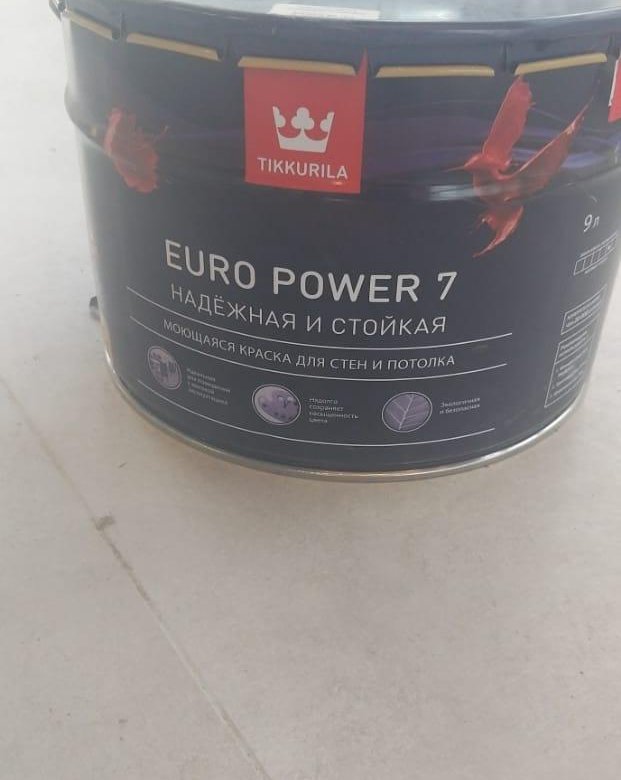 Тиккурила euro power. Краска Тиккурила евро 7. Tikkurila Euro Power 7. Краска евро 200 Тиккурила. Euro Power 20 Tikkurila 5 л.