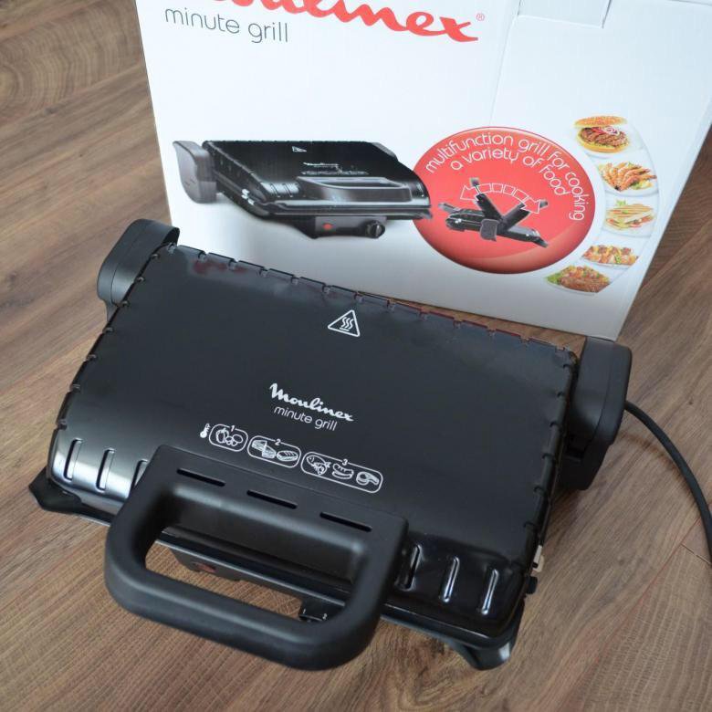 Электрогриль moulinex minute grill