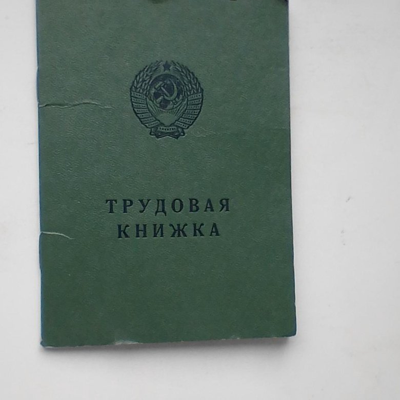 Трудовая книжка образец 1974 года